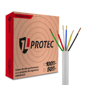 Cabo Alarme Multicores 6 Vias