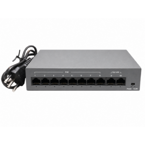 Switch 8 PoE + 2 GE - JL-0820GB