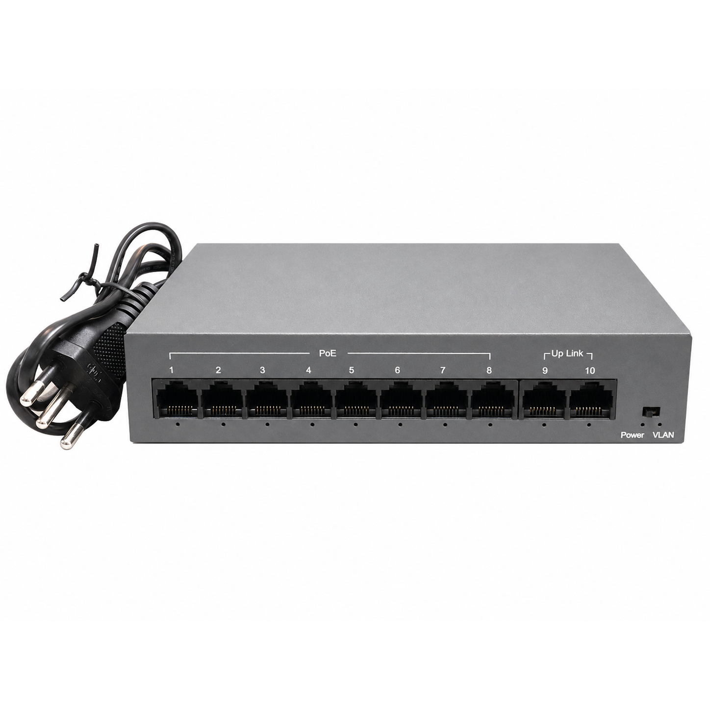 Switch 8 PoE + 2 GE - JL-0820GB